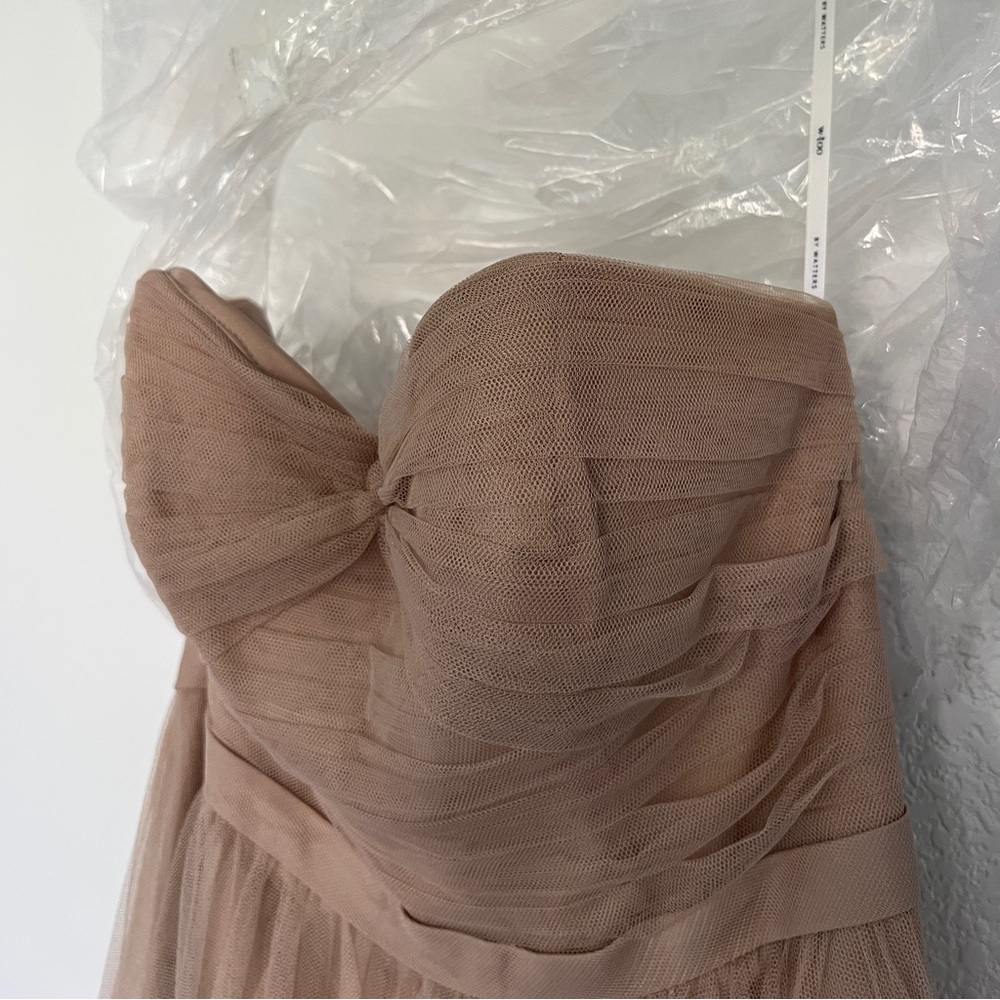 Wtoo Elegant Beige Dress